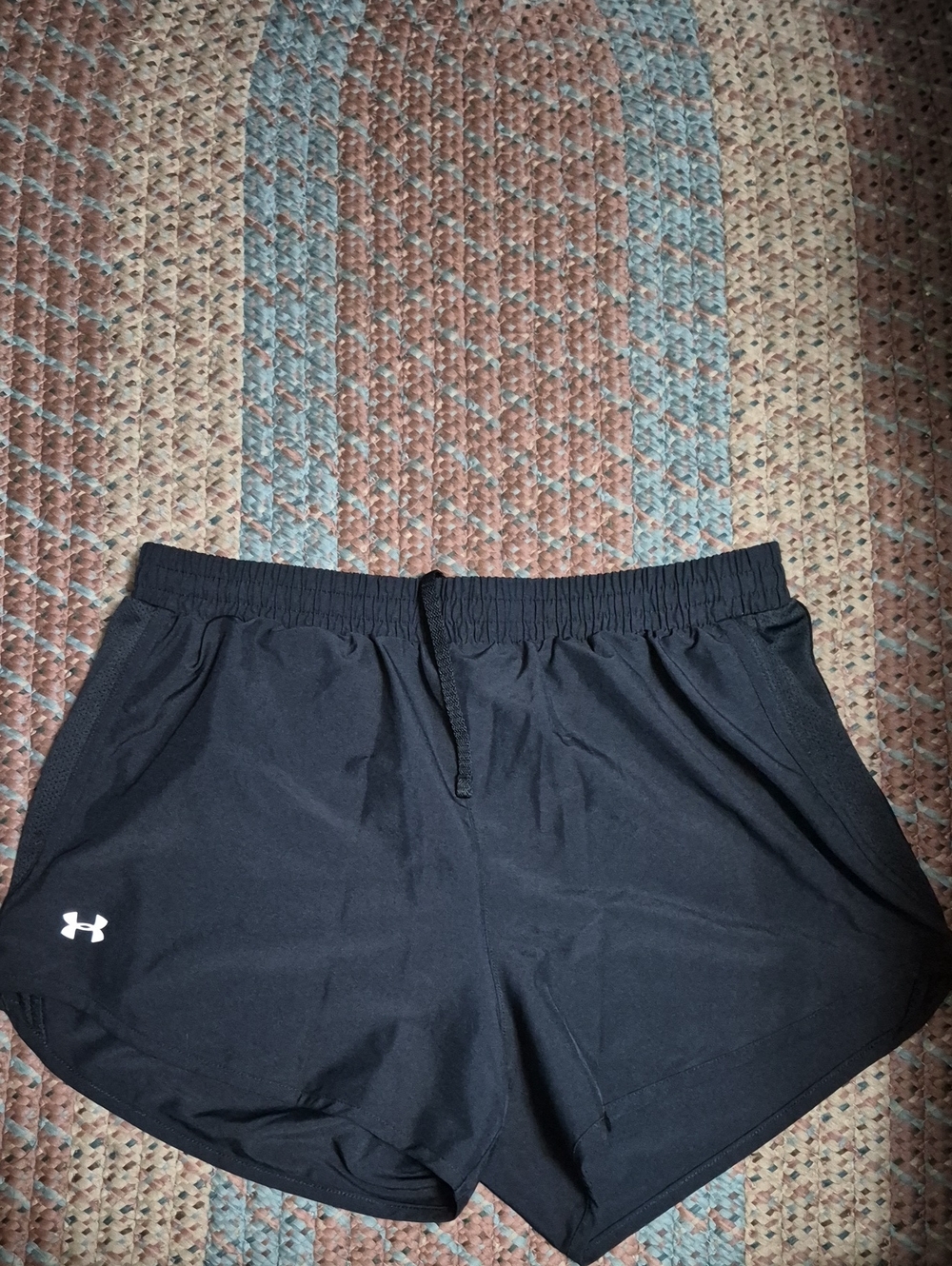 Under Armour Black Women’s Athletic Shorts with Logo